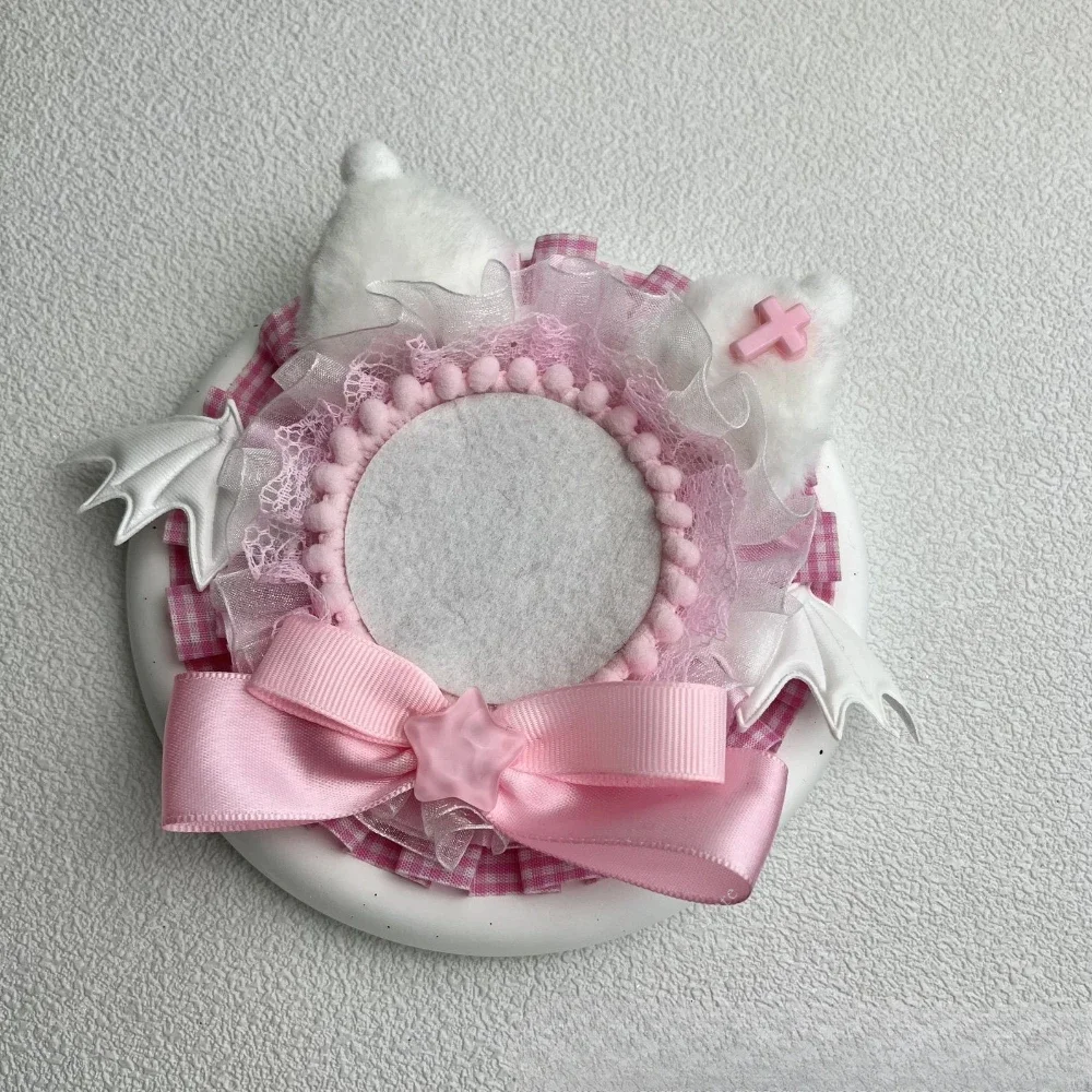 Kawaii Cartoon Abzeichen Pin Halter für Anzeige Abzeichen Kätzchen Ohr Anime Abzeichen Abdeckung Anzeige Pin Halter Ornament Neue