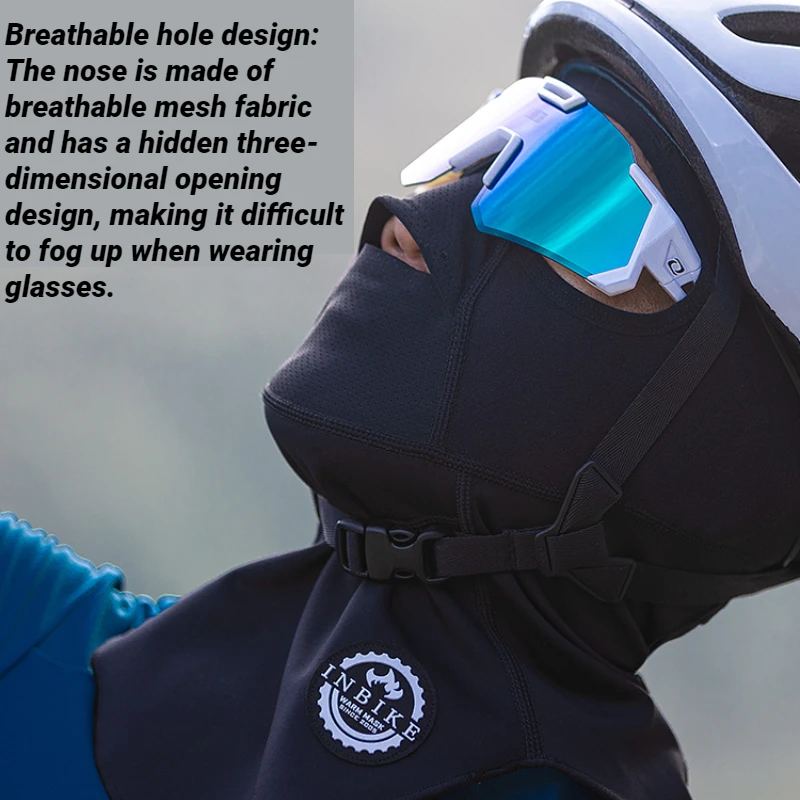 Inbike Mask For Cycling Large Viewing Angle Masks For Men Heat Storage Temperature Lock Full Face Mask