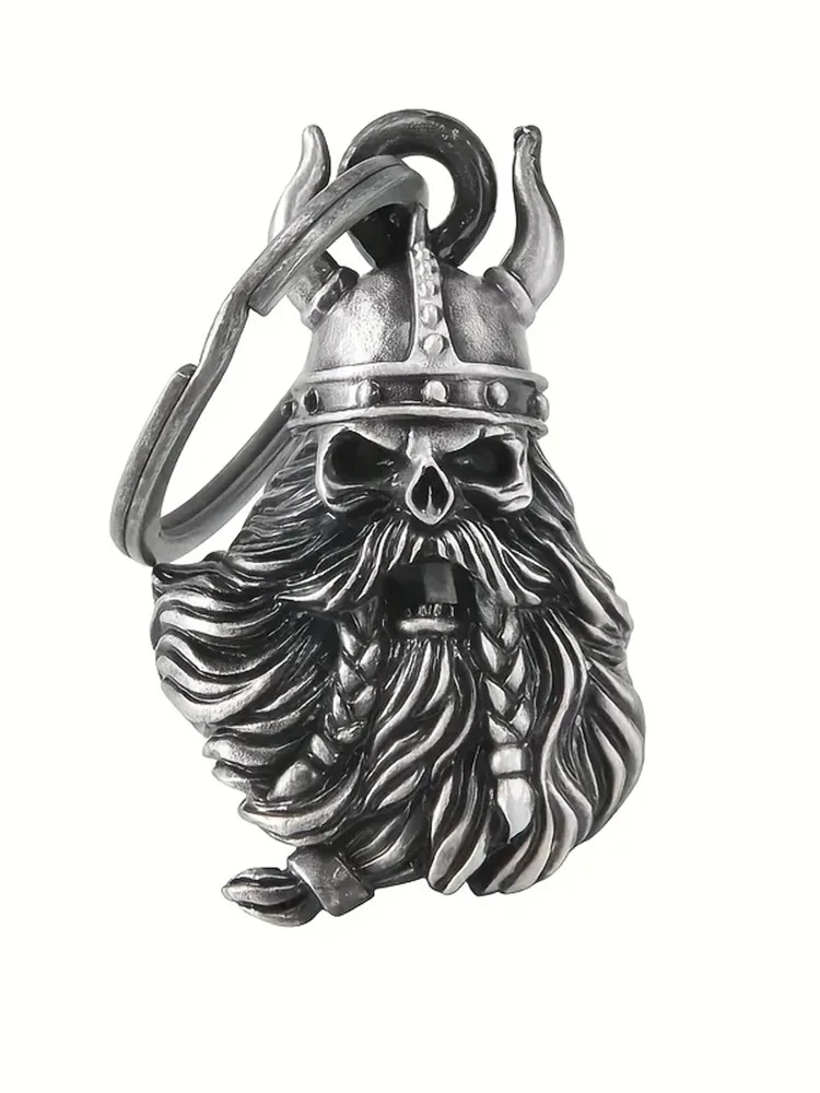 AliExpress NONE Guardian bell Nordic Odin bell male and female cyclist key chain rider bell, heavy duty cycling bell spirit bell motorcycle acce