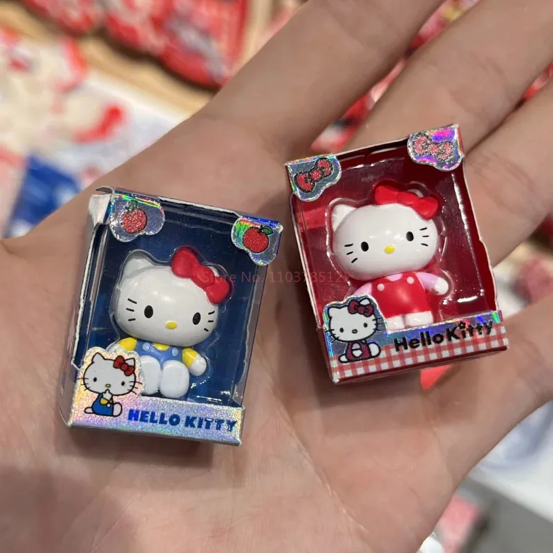 Famiglia Sanrio bambola di riso prima scatola cieca Hello Kitty Kuromi mini decorazione interna fatta a mano ornamenti per il desktop regali di festa