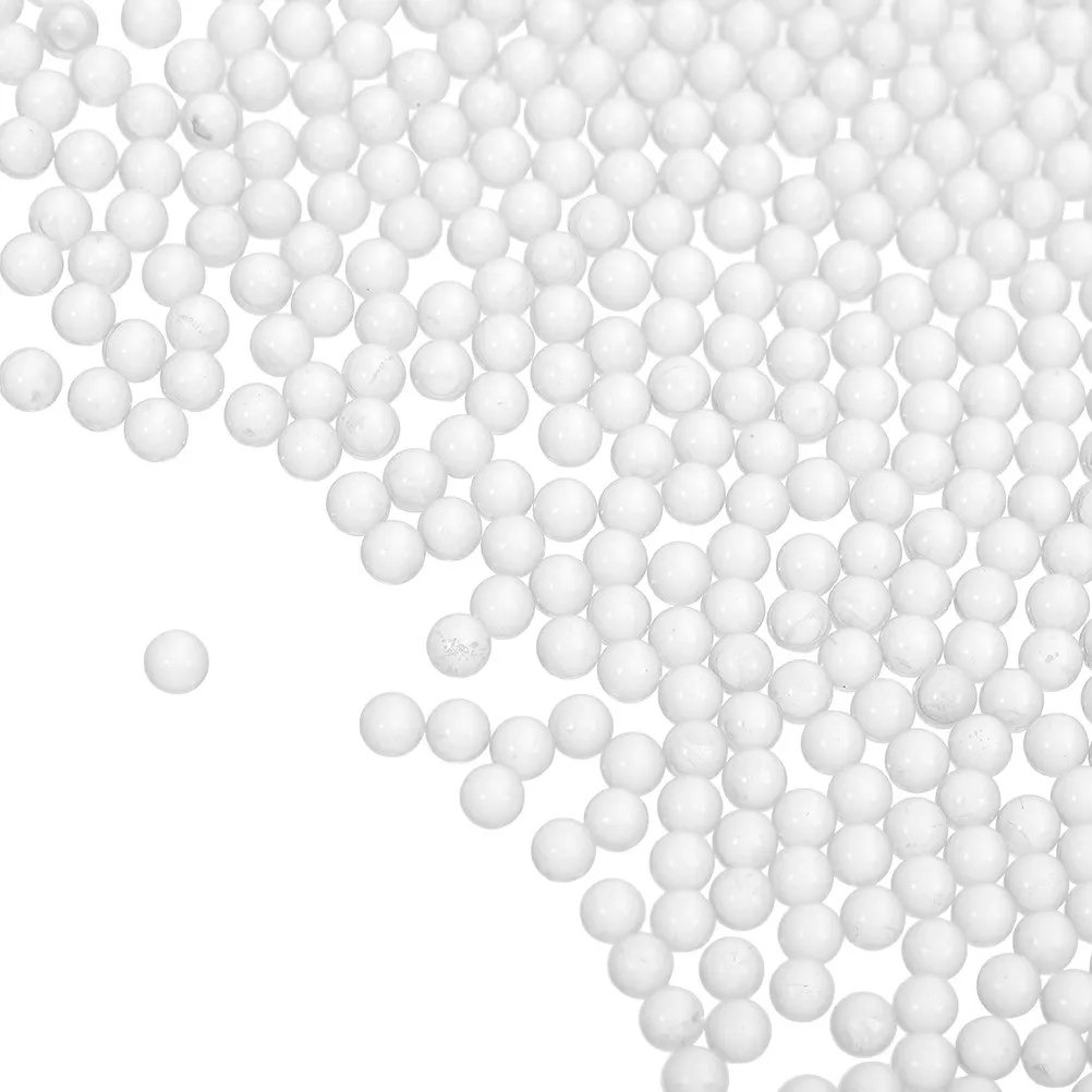 1000Pcs Clear Glass Ball Solid Small Sphere High Hardness Transparent Glass Balls for Laboratory Chemical Teaching and