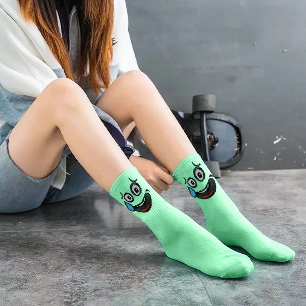 Women's Socks Japanese Fashion New Spring Summer Female Simple Socks Soft Breathable Absorb Sweat Fresh Colorful Socks
