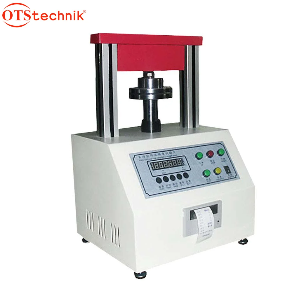 Ect Rct Tester Cardboard Edge Crush Strength Compressive Tester