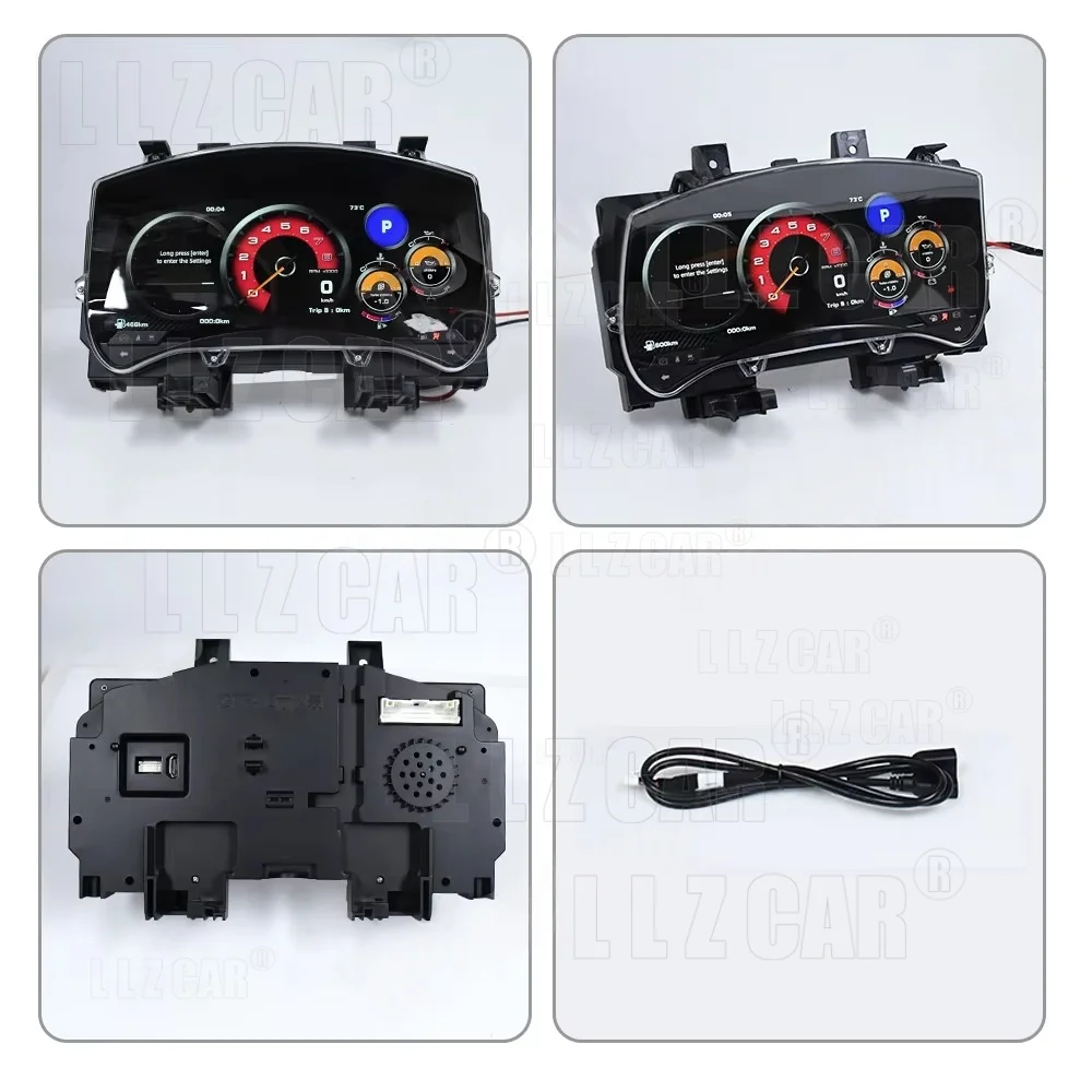 New Car Digital Cluster Instrument For NISSAN GTR GT-R 2009 - 2017 Dashboard Panel Virtual Cockpit Speed Meter Display