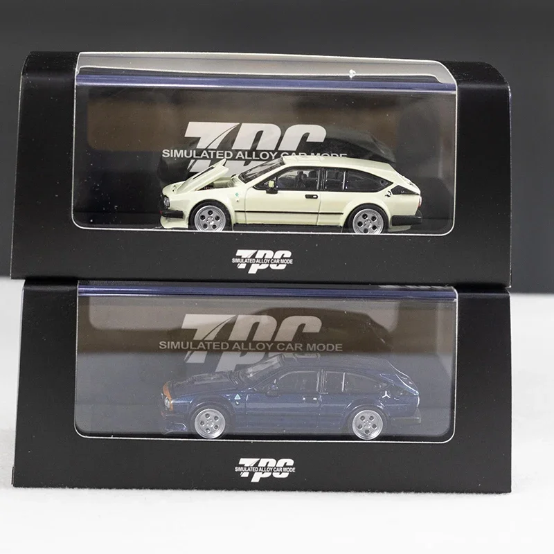 TPC 1/64 Alfa Romeo GTV6 Limited Edition legering speelgoedmotorvoertuig gegoten metalen model