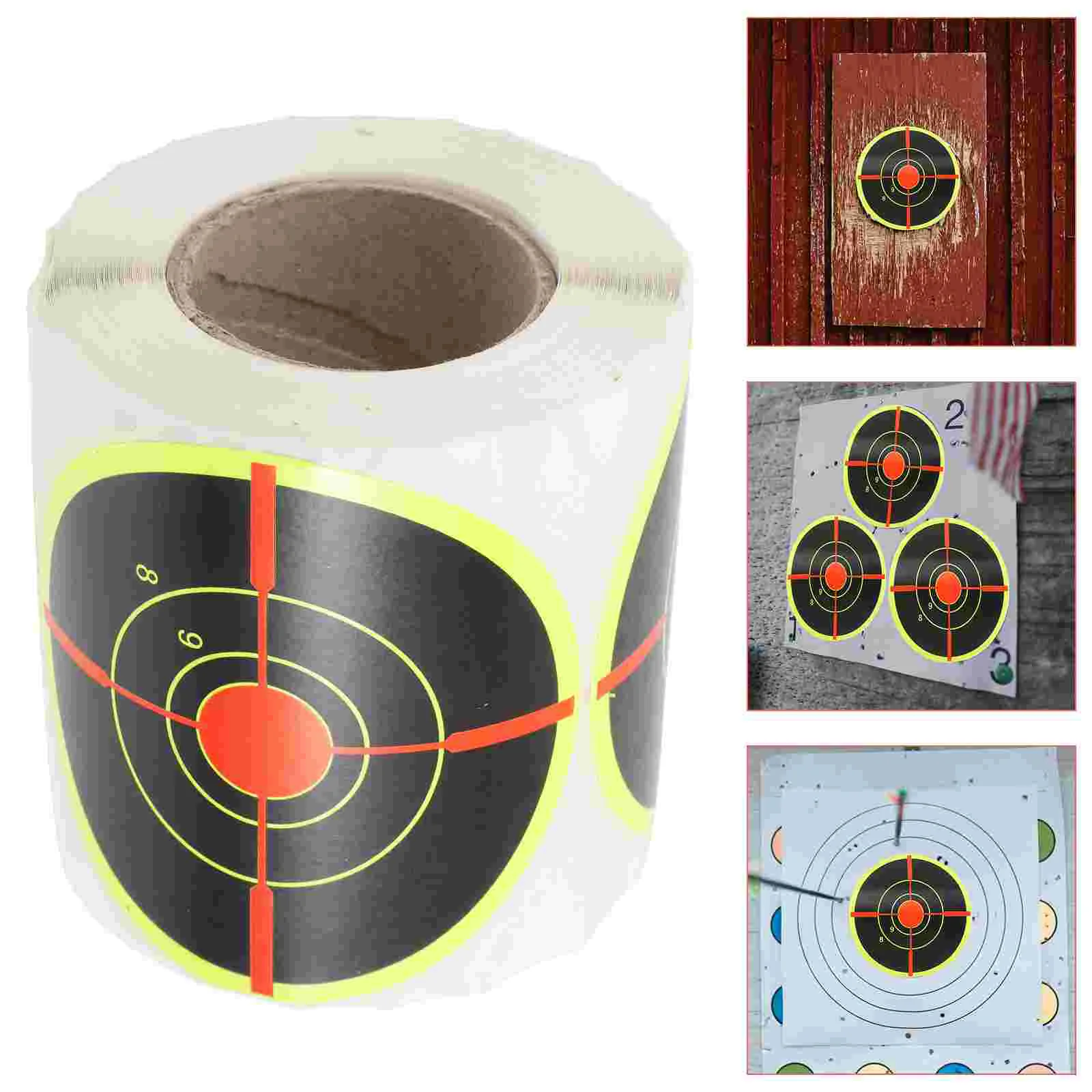 

Shooting Bullseye Sticker Reactive Targets for Hunting and Labels Professional Accessories