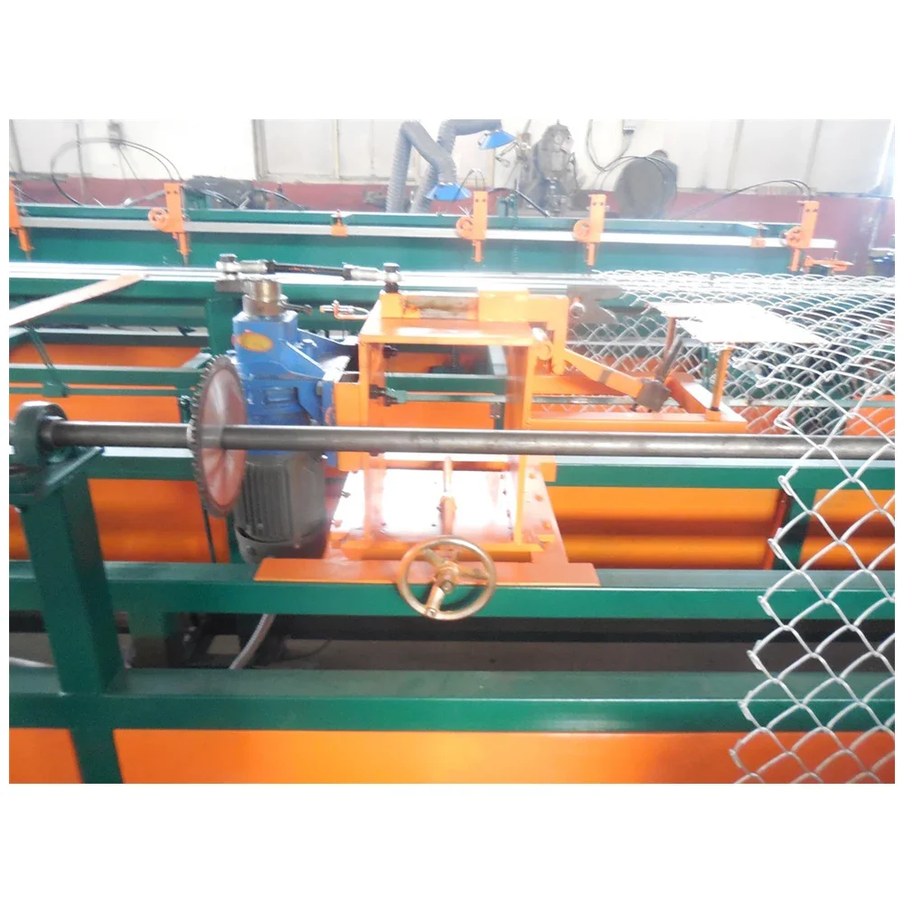 Chinese Supply Durable and Stable Performance Single Wire Chain Link Fence Machine for Advertising Company