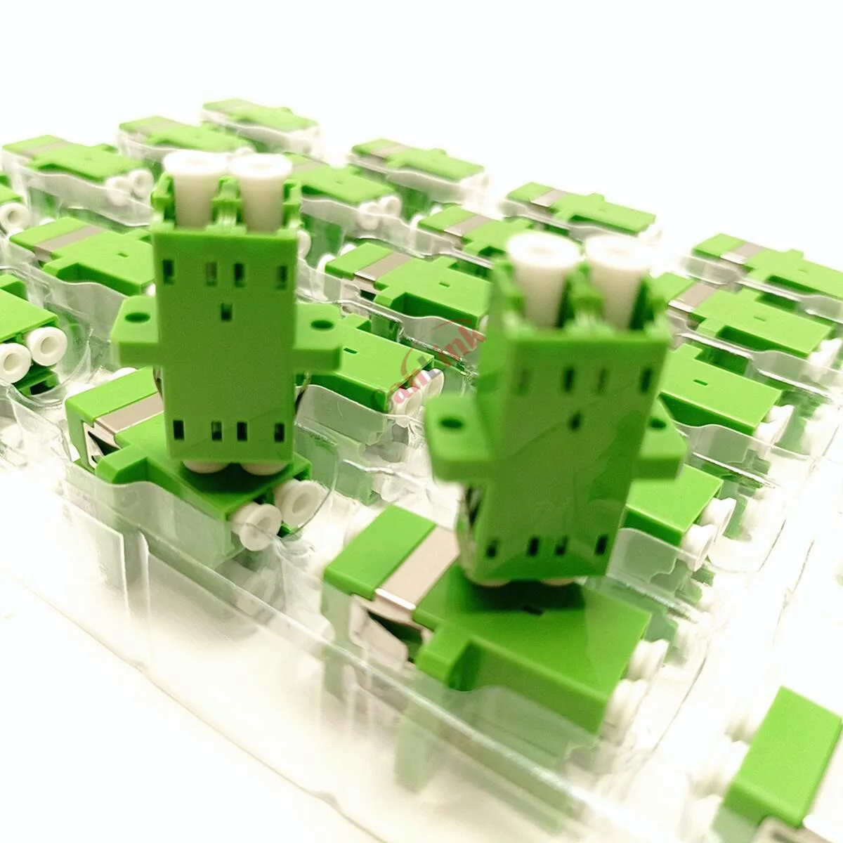 50 قطعة/الوحدة الألياف البصرية موصل محول LC/UPC SM شفة المفردة دوبلكس LC-LC UPC المقرنة