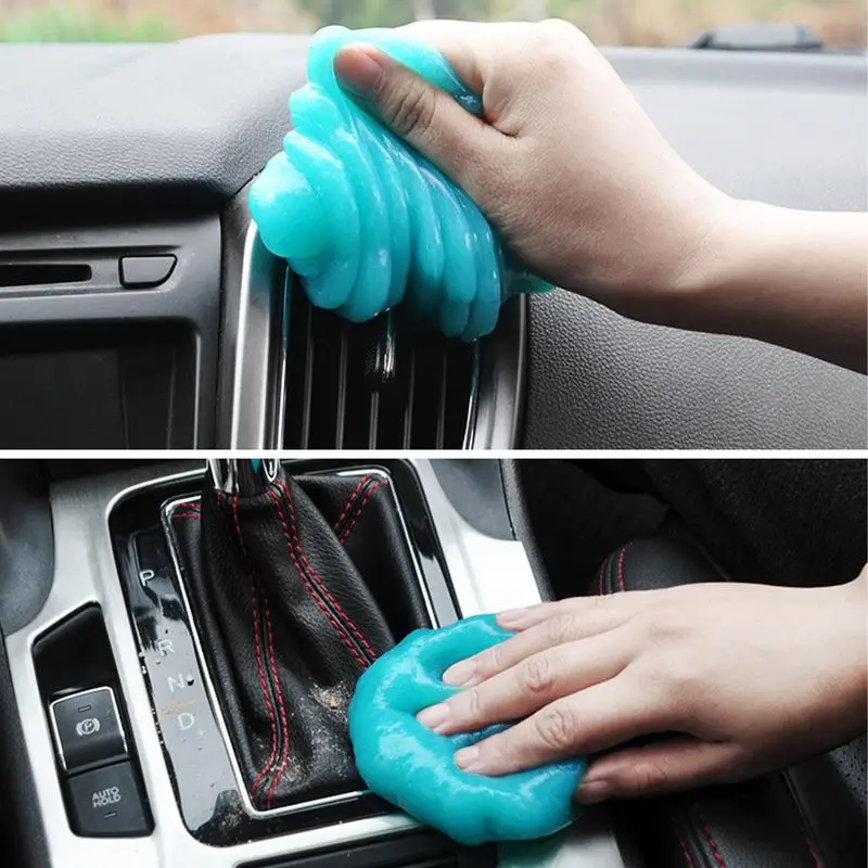 

Car Wash Interior Car Cleaning Gel Slime For Cleaning Machine Auto Vent Magic Dust Remover Glue Computer Keyboard Dirt Cleaner