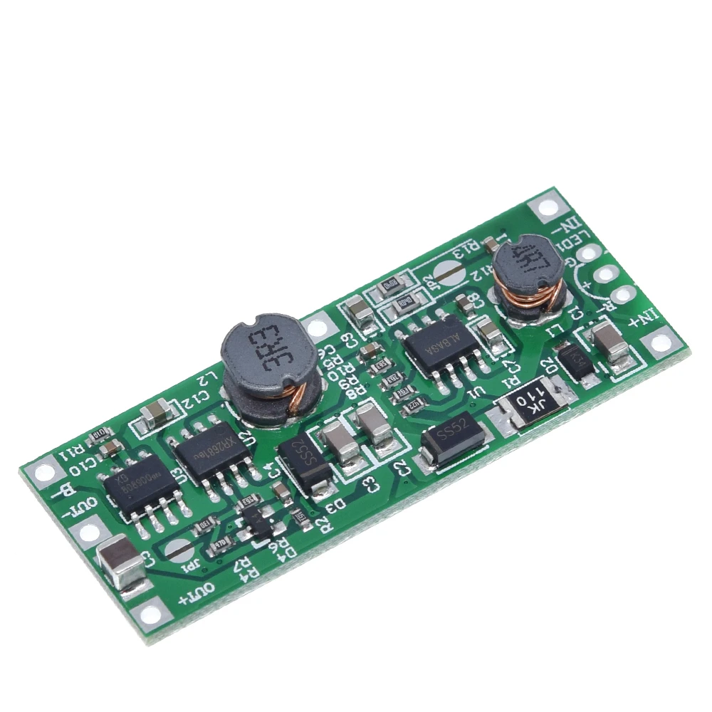 DC 5V 9V 12V Charging Step Up Booster Module for 18650 Lithium Battery UPS Voltage Converter Protection