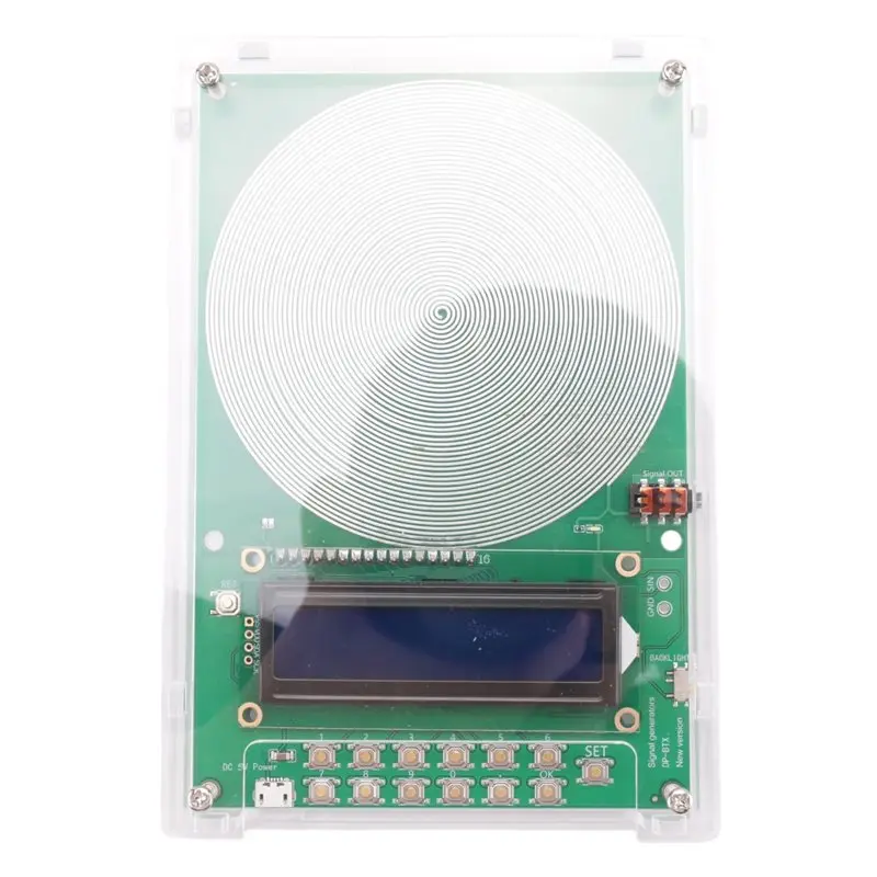 AA94-Ultralow Frequency Pulse Resonance Generator 7.83Hz Schumann Waves Audio Resonator 0.01Hz-100000Hz Adjustable