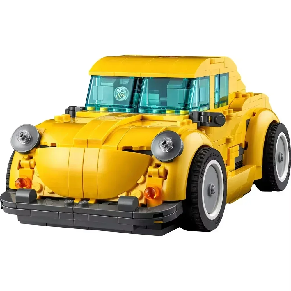 950PCS Yellow Robot Truck Car Building Blocks Truck Transformationed Autobot Deformation Assemble Bricks Toys Gift For Kid Adult