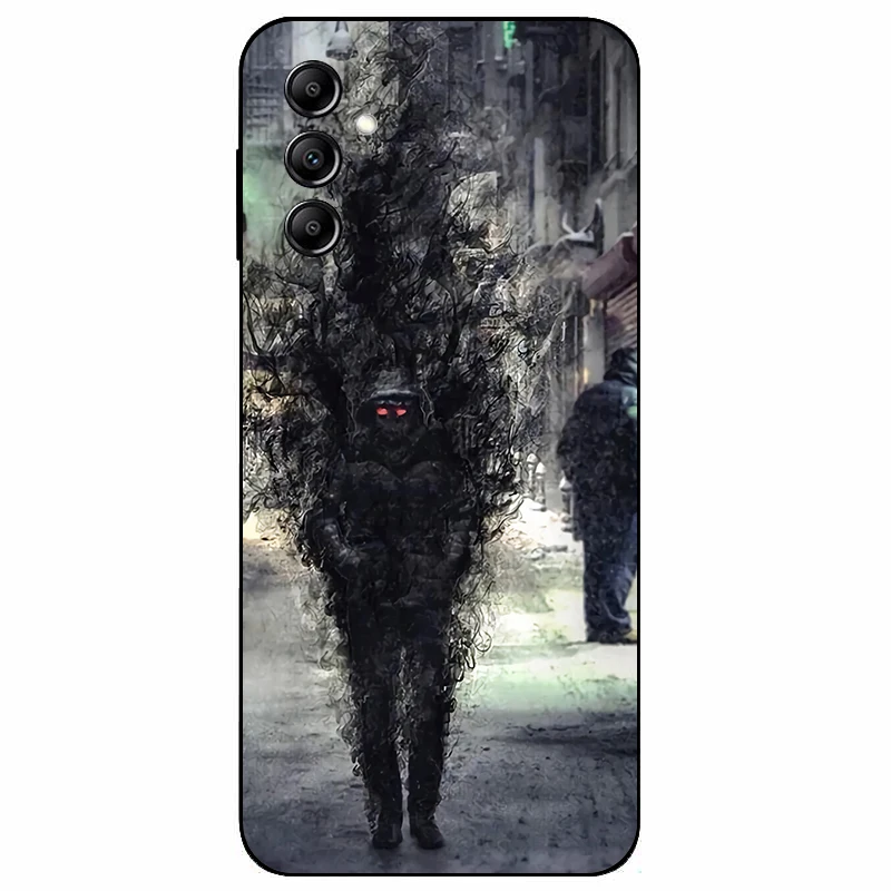 For Samsung Galaxy A14 A34 A54 5G Case Silicone Soft TPU black for Samsung Galaxy A54 5G Phone Covers A 54 14 34 Flowers Printed