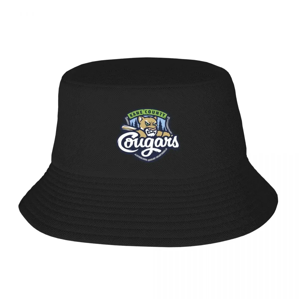 The Kane-County-Cougars Sport Bucket Hat Beach Bag Hat Caps For Men Women's