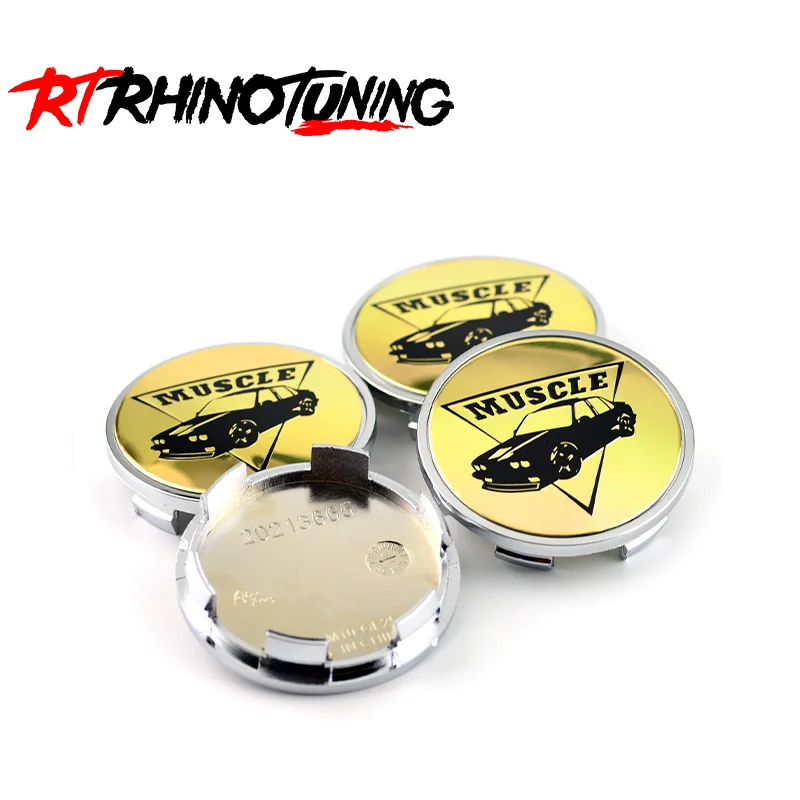 

RhinoTuning 2/4PCS OD 65mm/2.56" ID 59mm/2.32" Car Hub Hubcap For 2002-2004 Focus (17" Wheels, 5 of spokes on wheel) #1W73-1A096
