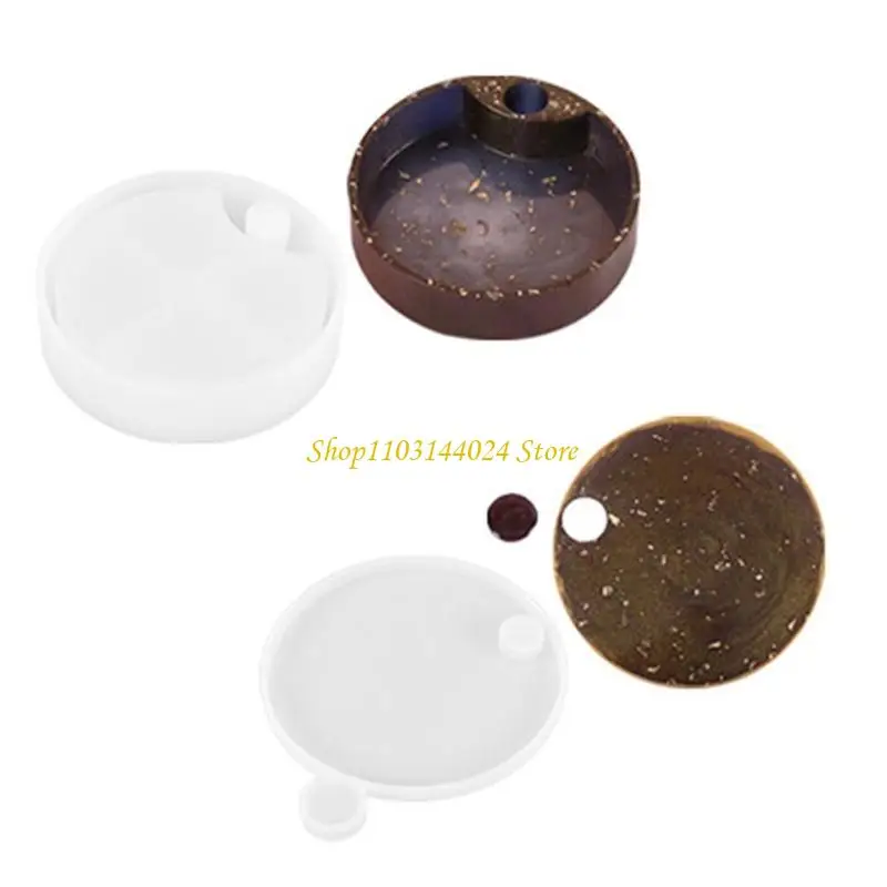 

N5KE Контейнер для хранения Силиконовая форма для DIY Держатель для безделушек из эпоксидной смолы Домашний декор