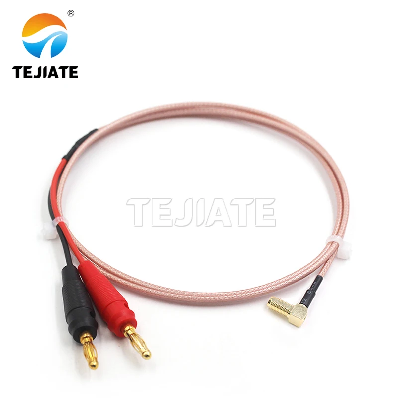 Sma/Bnc/N/Tnc/Uhf/Mmcx Rf-Kabel Naar 4Mm Rode En Zwarte Bananenstekker Rg316 Kabel