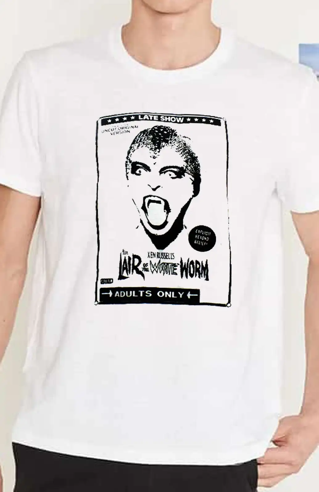 Lair of the white worm t shirt