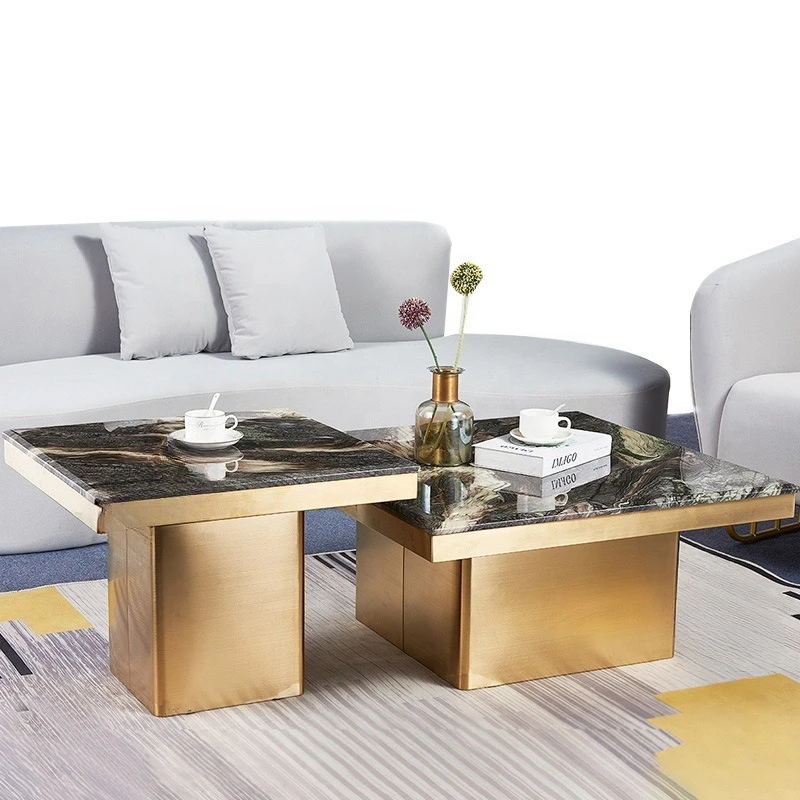 طاولة قهوة، فاخرة خفيفة، حديثة، بسيطة، مربعة، راقية، فنية، إيطالية