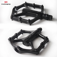 PROMEND Flat Bike Pedal Ultralight DU Bearing Bike Platform Aluminium Alloy Bicycle Pedals Anti-slip Waterproof Bicycle Parts