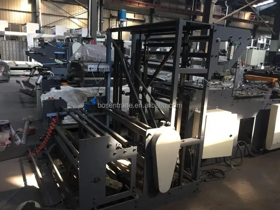 Mesin Pembuat Tas Belanja Rompi Kaos Polypropylene Otomatis