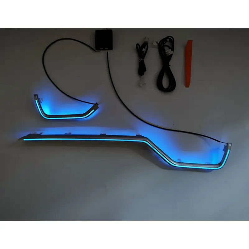 2pcs 64 Color Symphony Ambient Lights For Toyota RAV4 XA50 2020-2024 Atmosphere Lamp Instrument ambient lamp