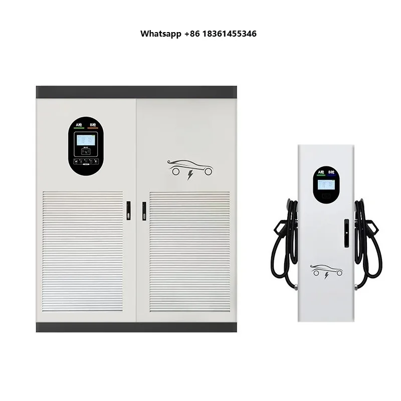 20-120KW Intelligent DC/AC EV Fast Charging Pile IP54 Waterproof Dustproof for Home Garage Commercial Parking Use