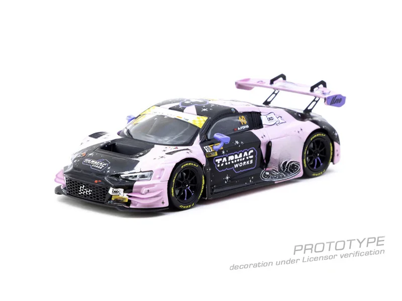 

Tarmac Works 1:43 R8 LMS GT3 evo II Macau GT Cup Alloy Vehicle Collectible Car Model