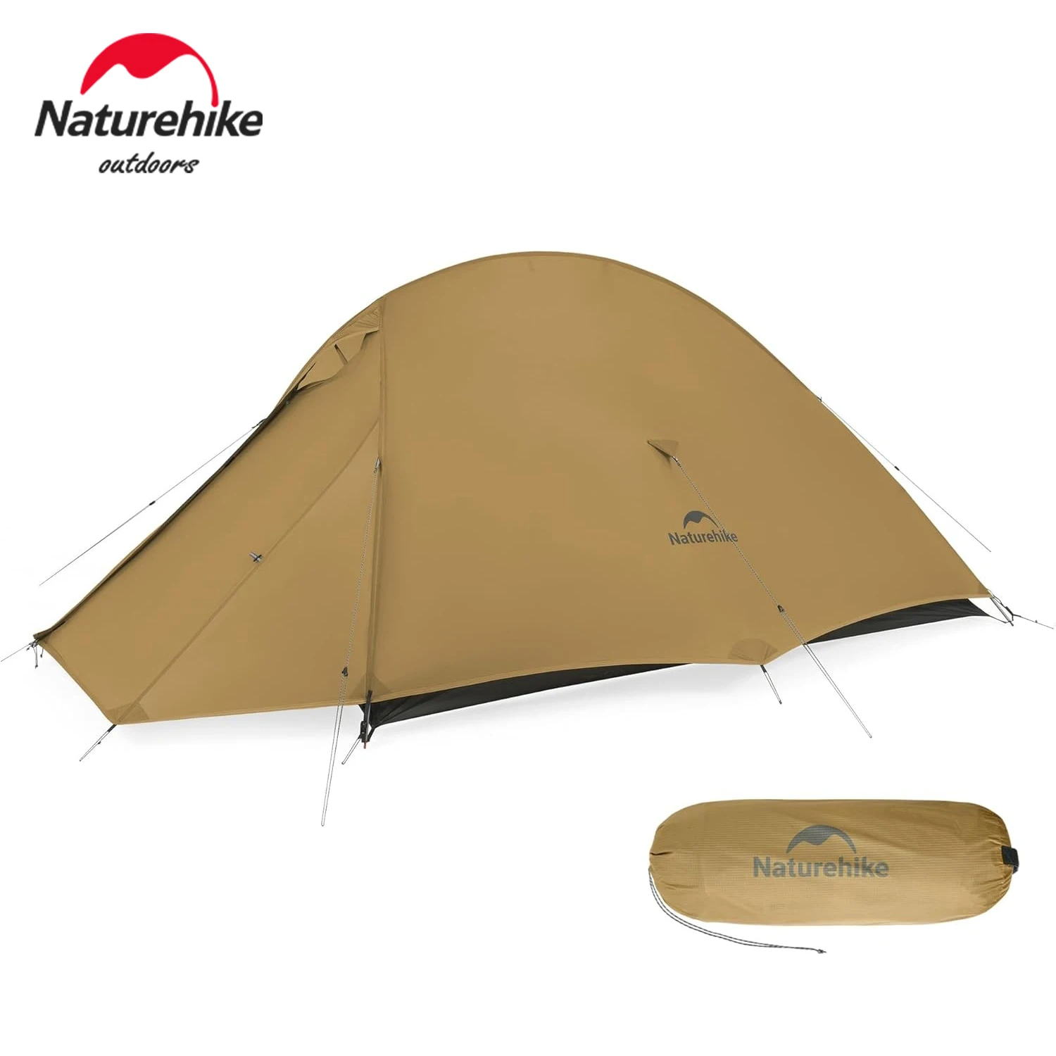 Naturehike Cloud Up Pro 2-Person Tent Outdoor Camping Tent Ultralight Waterproof Tent Free Standing Hiking Backpacking Tent