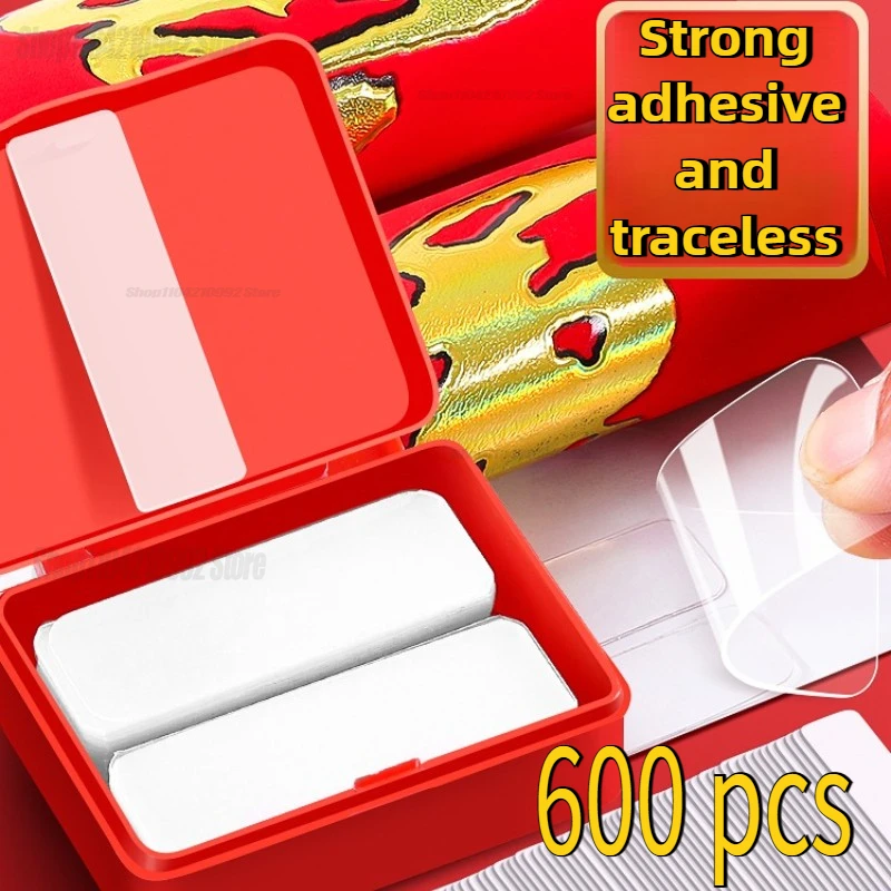 شريط لاصق مزدوج الجوانب قابل لإعادة الاستخدام، ملصق جداري لاصق قوي، ملصق لاصق بدون أثر، ملصق نانو شفاف لتحسين المنزل #1