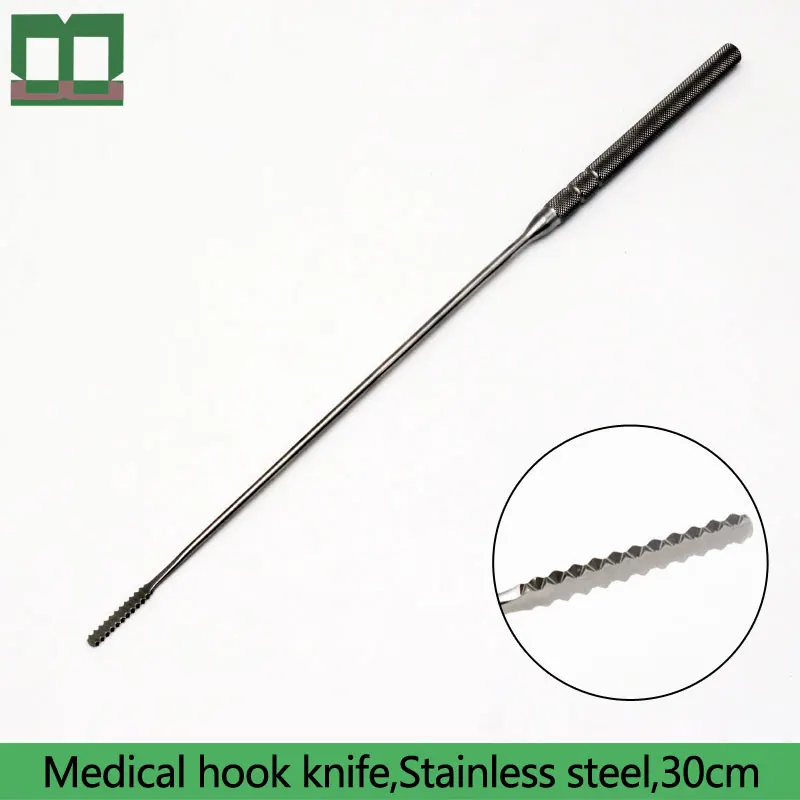 Medical separation saw stainless steel 30cm cosmetic plastic surgery instruments single-end sharp