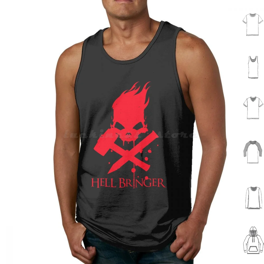 Hell Bringer Tank Tops Vest Sleeveless Interpol Music Indie Band Interpol Band Album Antics Turn On The Bright Lights