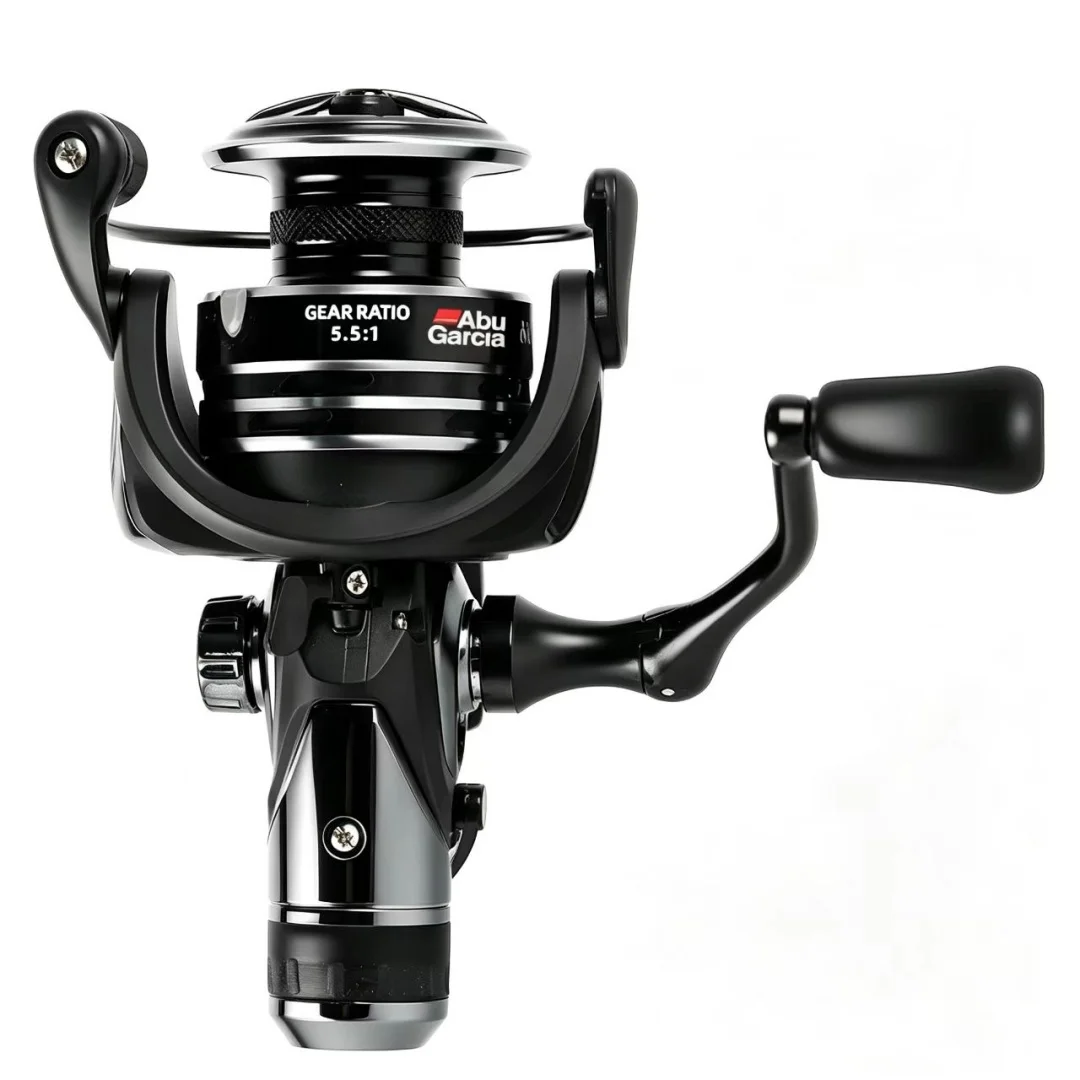 Neue ABU GARCIA Spinnrolle Salzwasser-Süßwasser-Angelrollen 16KG Max. Bremskraft Metallspule Links/Rechts Austauschbar – Detail 2