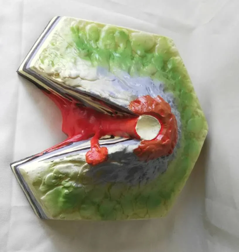 Geography Teaching Volcanic Model – Lava Eruption Simulation
