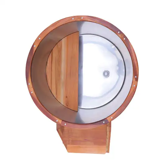 The Barrel Cold Plunge Tub Ice Bath Machine With Chiller System