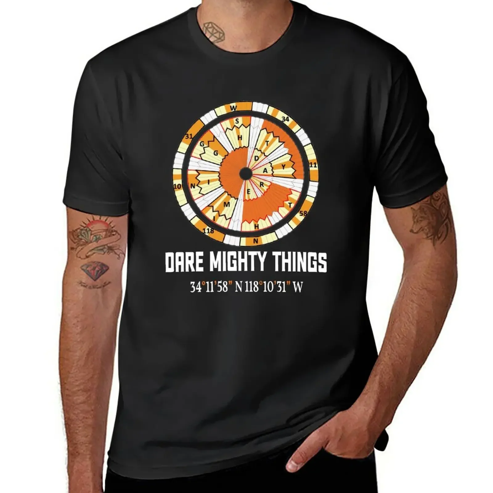 

New Dare Mighty Things T-Shirt animal prinfor boys shirts graphic tee customs design your own oversizeds funny t shirts men