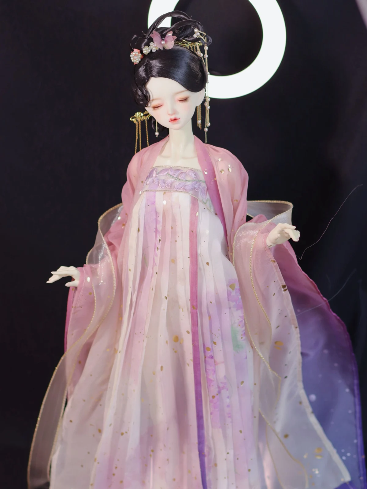 

Blyth OB27 1/6 Figure Doll 1/4 1/3 BJD Hanfu Dress Ancient Costume Fairy Outfit For BJD/SD YOSD MSD SD13 Big Girl Clothes A1614