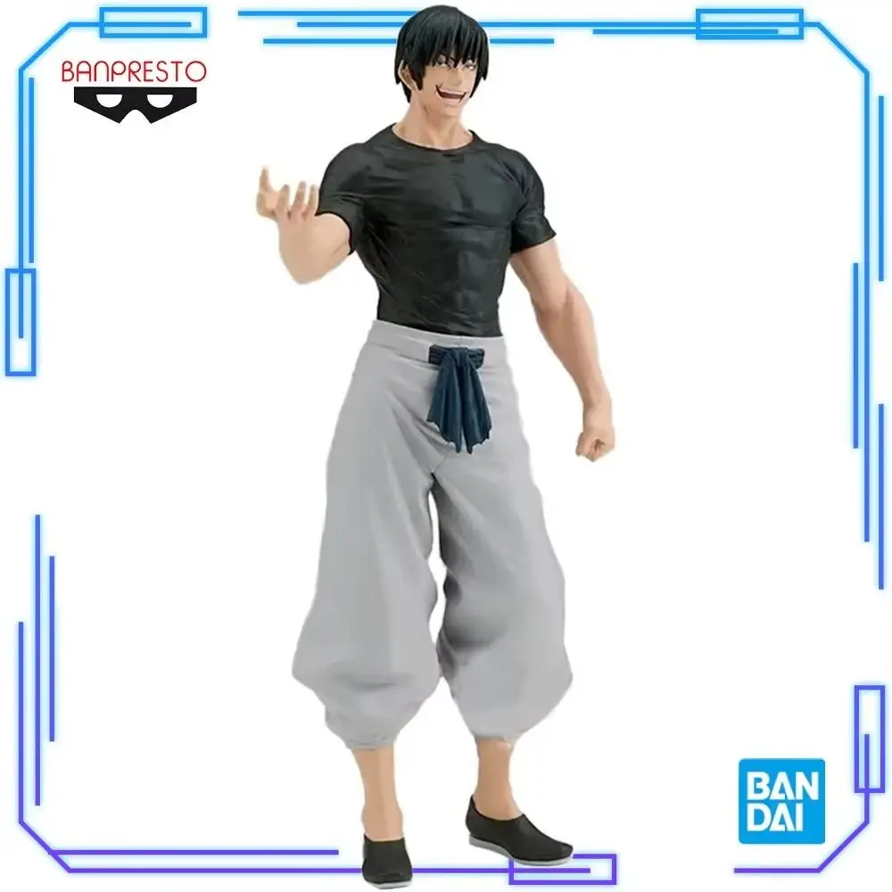 

В наличии Bandai Original Genuine Banpresto Jujutsu Kaisen King of Artist The Toji Fushiguro 22 см Коллекции Модель Фигурки Игрушки