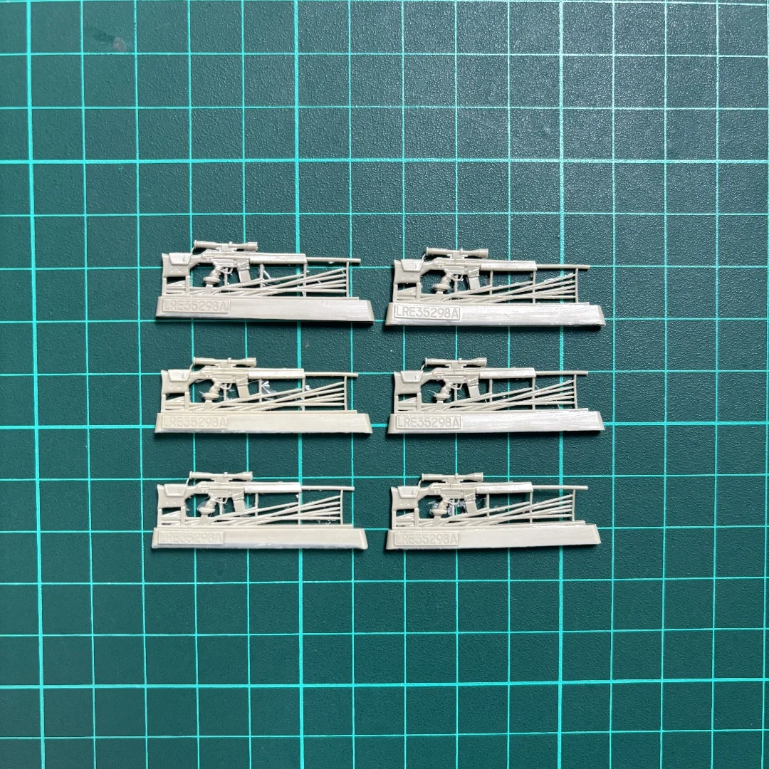 1/35 Resin Unpainted model Kit, military theme, Sniper rifle (6) Unassembled and unpainted GK, 1250T