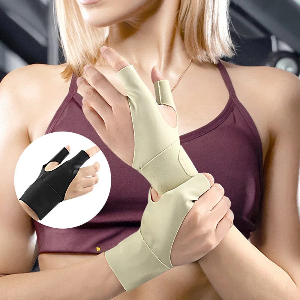 Professional Wrist Support Finger Guard Pinky Splint Adjustable Fixation Brace for Carpal Tunnel Arthritis Tendonitis Pressure