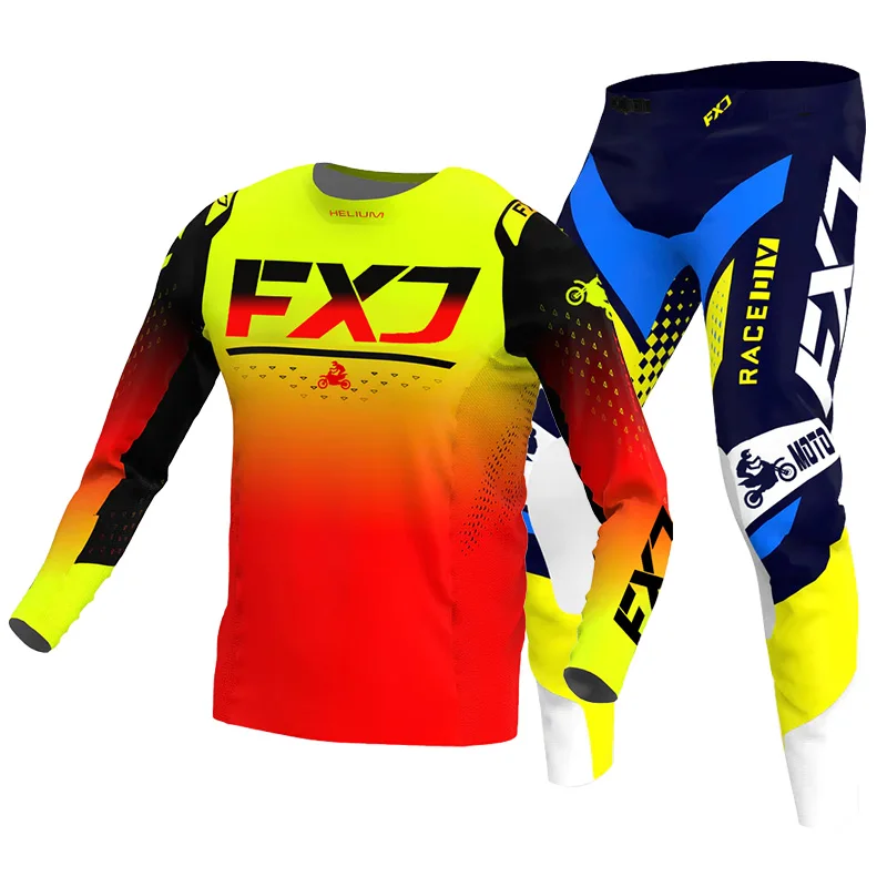 

Motocross Jersey Pant white Mens Women pink black Combo racing suit Off-road MX DH BMX ATV MTB Enduro Motorcycle mountain