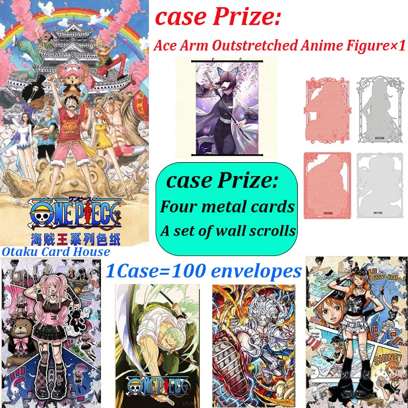

One Piece Acrylic Colored Paper Card Anime Luffy Zoro Nami Figure Double Sided Printing Collection Card Decorative Gift