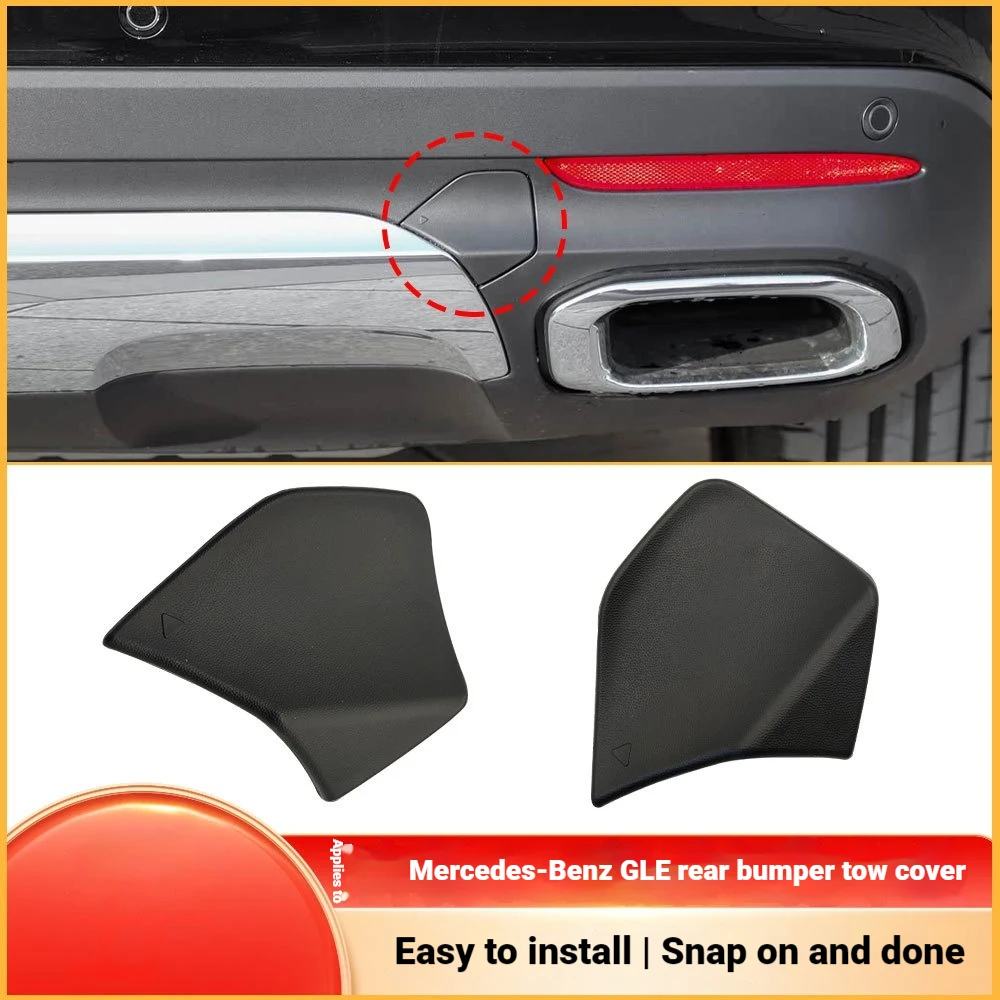 For Mercedes Benz GLE Rear Bumper Traction Hook Hole Cover W167 Rear Trailer Cover 1678856600