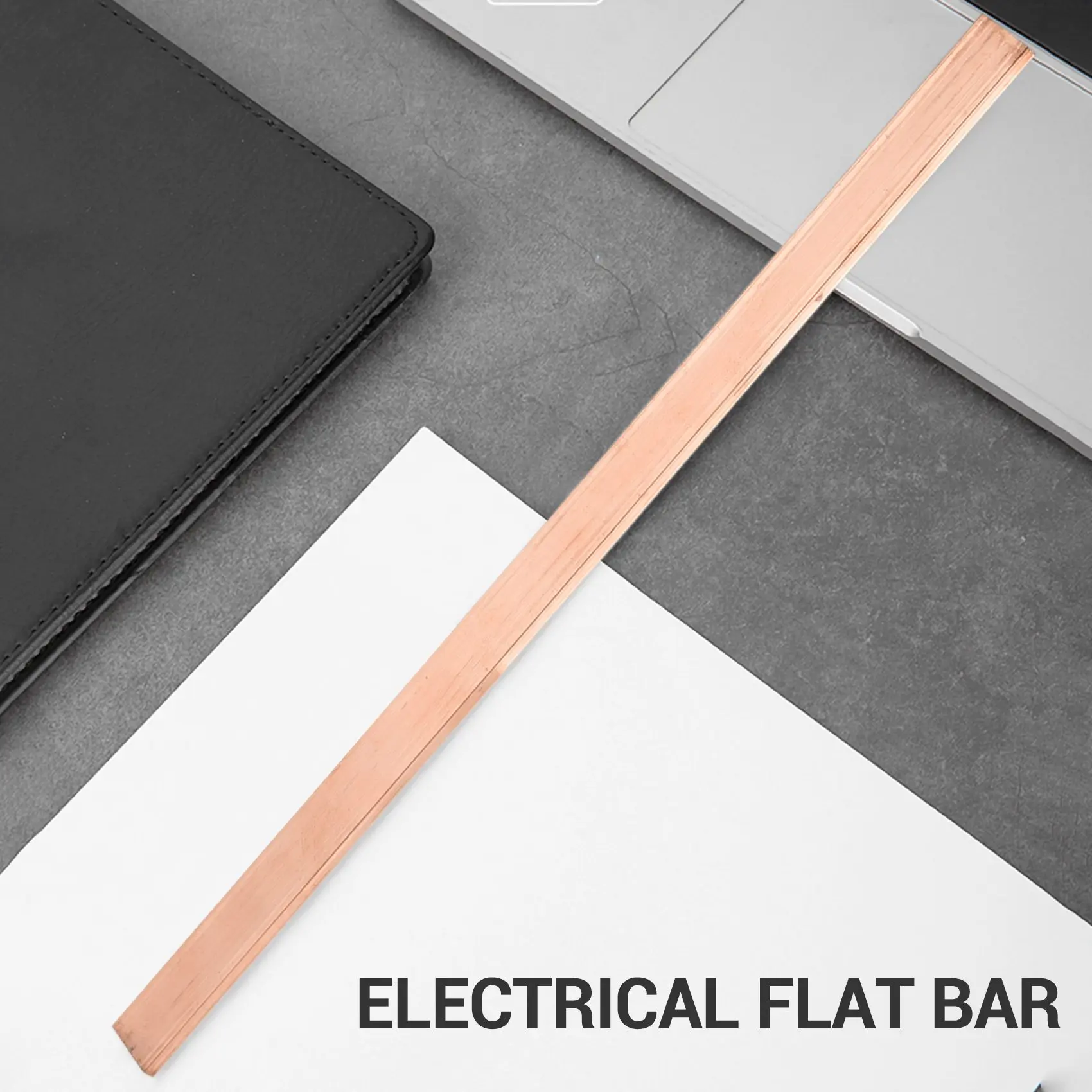 A84Z-99.6% T2 Piastra a barra piatta in rame viola Cu 3 mm x 15 mm x 250 mm Striscia metallica