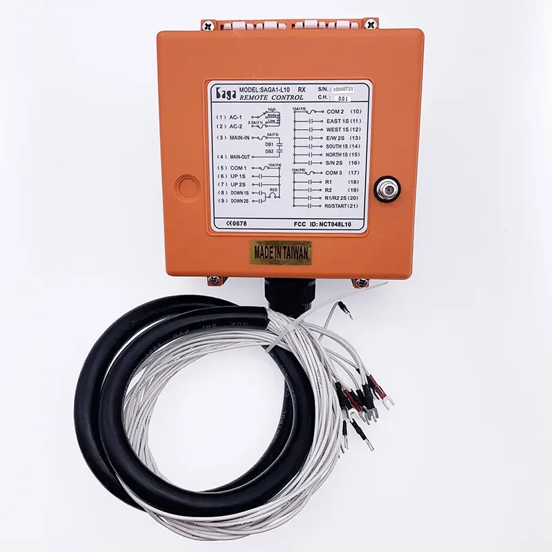 TLF Saga-L10 كرين عالمي كهربائي صناعي لاسلكي 8 أزرار للتحكم عن بعد #5