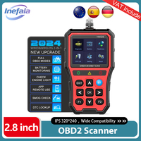 Inefala Car OBD2 Scanner Live Data Professional OBD2 Diagnostic Code Reader Tool YM529 Code Reader Tool for Check Engine Light
