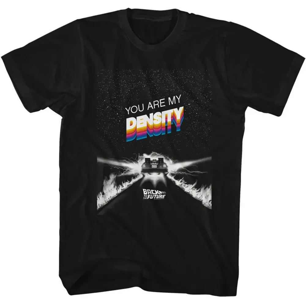 Back To The Future Movie In Space You Are My Density Men's T ShirtAnime Y2K Summer short sleeve