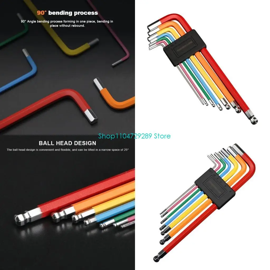 

Wrench Set Allen Wrench Allen Screwdriver Tool Square Wrench Torx Ball End