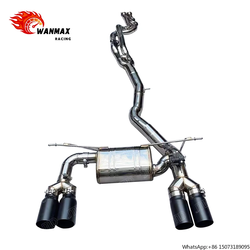 

High Performance Mirror Polished 304 Stainless Steel Exhaust System for M3 F80 F8X OEM Fit Catback Exhaust Model M2