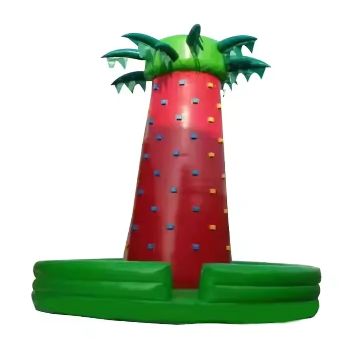 Domestic and public PVC inflatable climbing towers, trampolines, cylindrical climbing walls